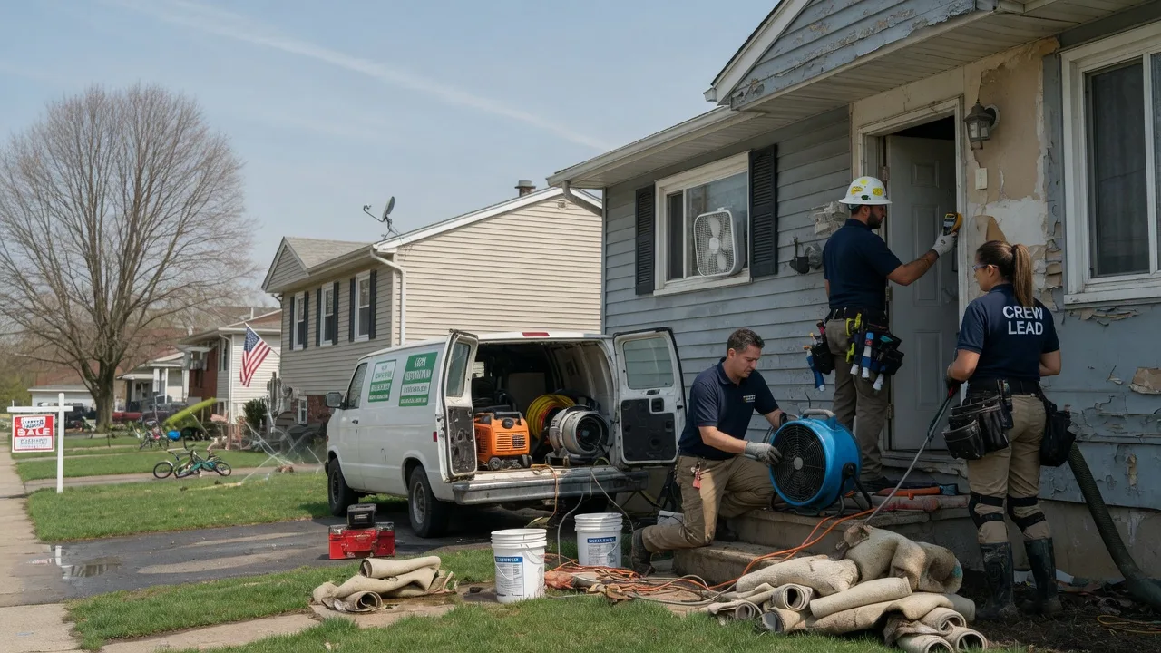 Flood Cleanup in Zenda, WI near me